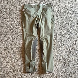 The Tailored Sportsman “The Professional” tan side zip breech size 30 long